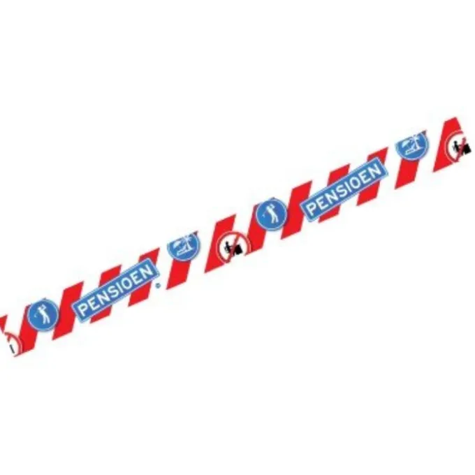 Afzetlint pensioen - 10m