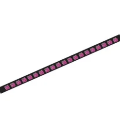 Afzetlint Sweet 16 zwart/roze- 10m