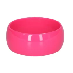 Armband dik neon roze