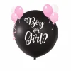 Ballon gender reveal meisje - 90 cm