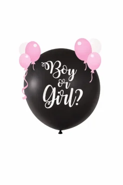 Ballon gender reveal meisje - 90 cm