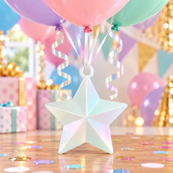 Ballongewicht Ster - Iriserend
