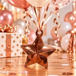Ballongewicht Ster - Rose goud