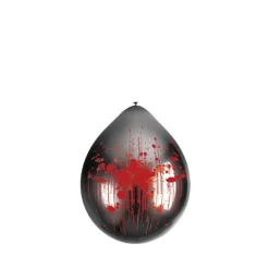 Ballonnen Halloween bloedspetters 30 cm - 6 stuks