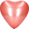Ballonnen hart roségoud 46 cm - 3 stuks