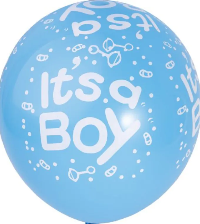 Ballonnen It's a Boy XL 30 cm - 10 stuks