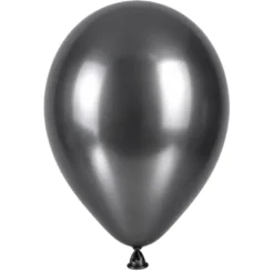 Ballonnen metallic zilver 30 cm - 20 stuks