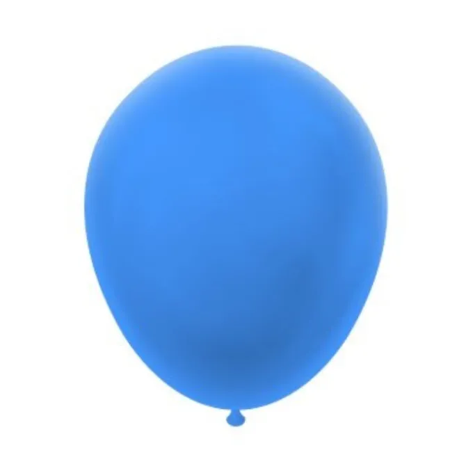 Ballonnen parelmoer metallic lichtblauw 30cm - 20 stuks