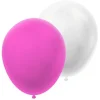Ballonnen parelmoer wit/roze 30cm - 20 stuks