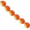 Ballonnen slinger oranje 15 cm - 10 stuks