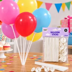 Ballonstokjes 25 stuks