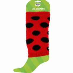 Beenwarmers stippen rood/zwart