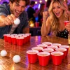 Beer Pong shotglazen rood 56 ml - 16 stuks