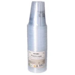 Bekers plastic transparant – 50 stuks (200 ml)