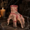 Bewegende hand Halloween beige