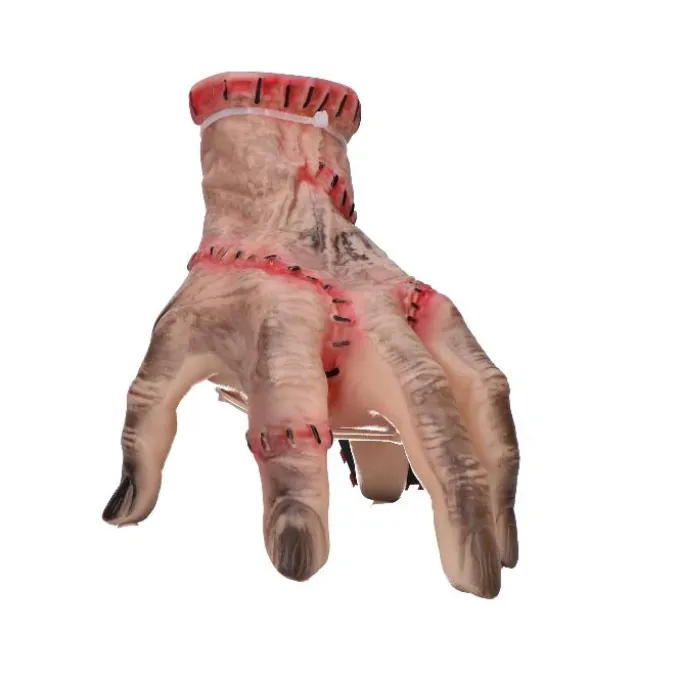 Bewegende hand Halloween beige