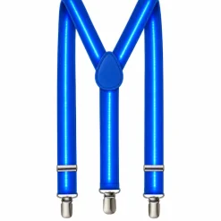 Bretels blauw led licht