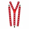 Bretels hartjes rood