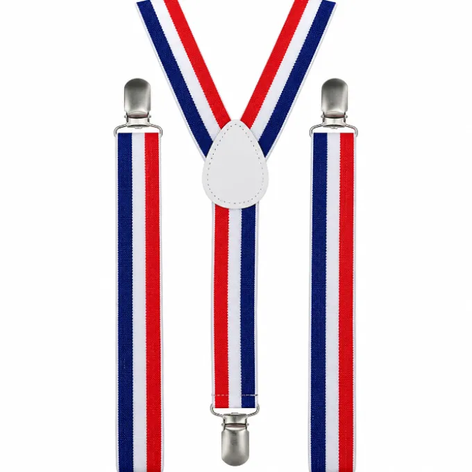 Bretels Holland rood/wit/blauw