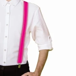 Bretels met led verlichting roze