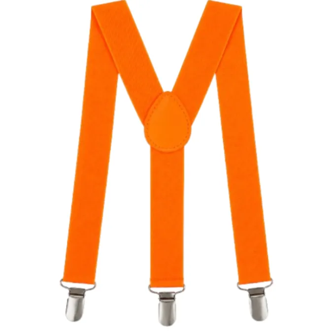 Bretels neon oranje