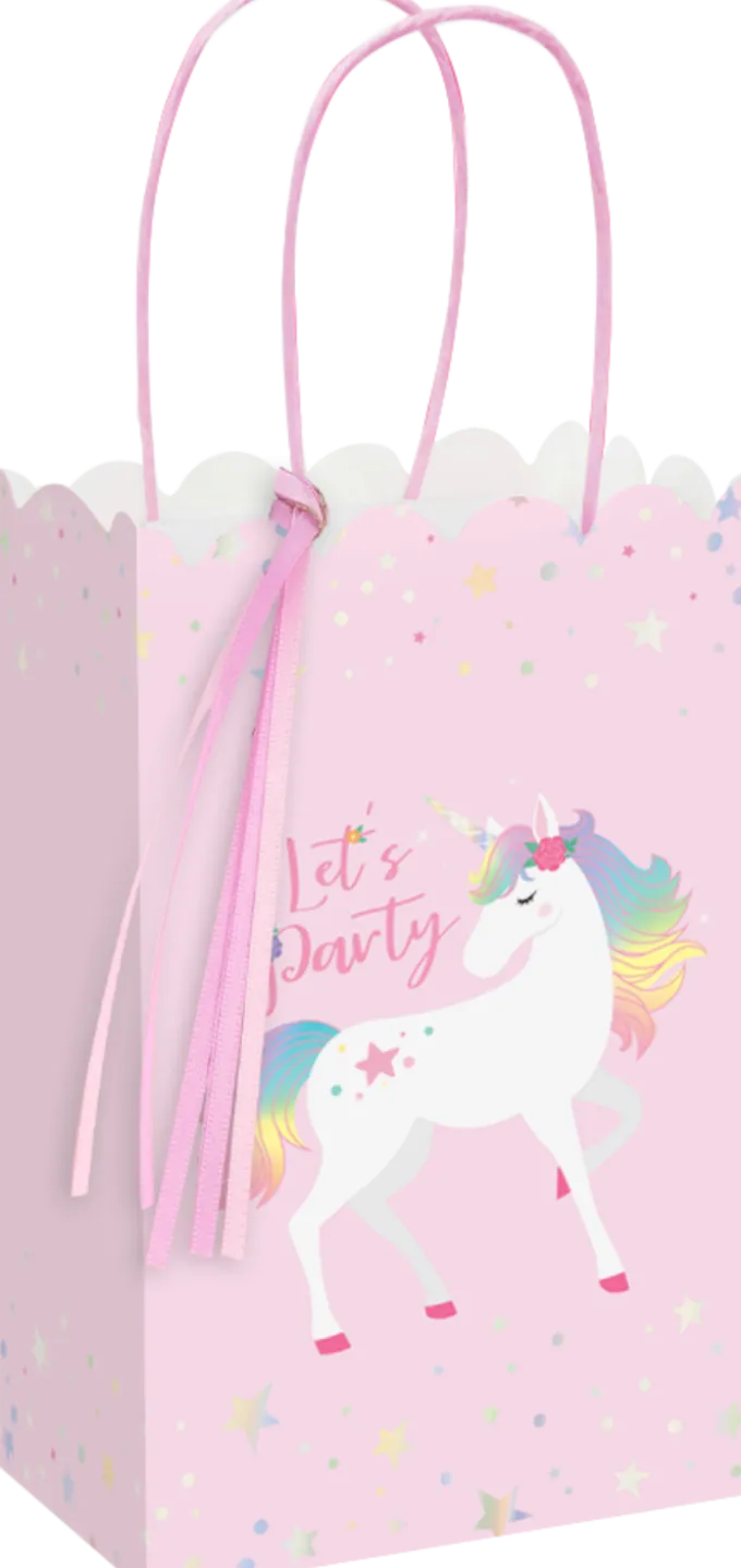 Cadeautasjes - 4 stuks - Unicorn