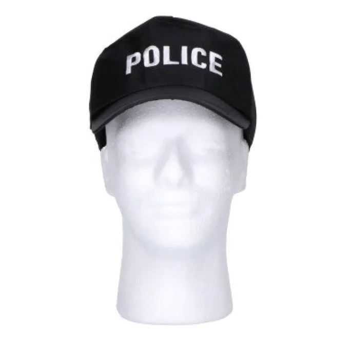 Cap Police zwart