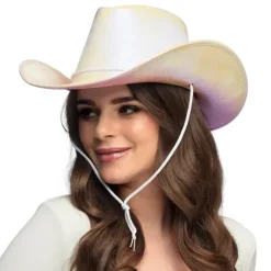 Cowboyhoed Pearl wit