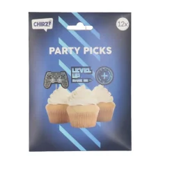 Cupcake toppers Level-Up