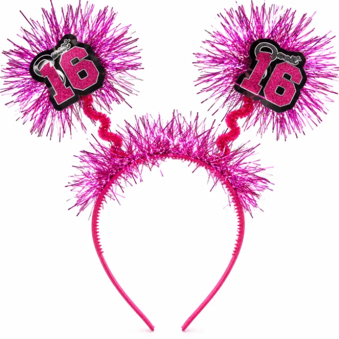 Diadeem Sweet 16 roze