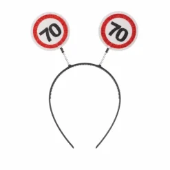 Diadeem verkeersbord 70 jaar