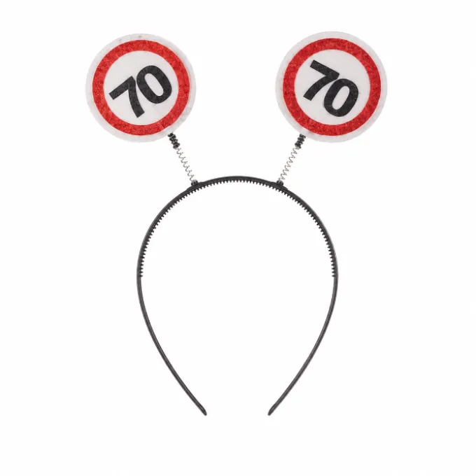 Diadeem verkeersbord 70 jaar