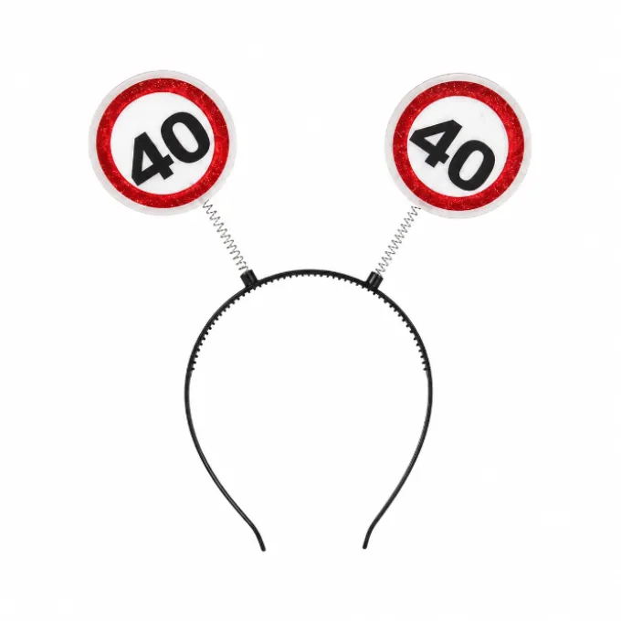Diadeem verkeersbord 40 jaar