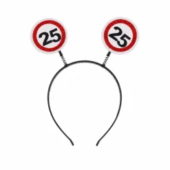 Diadeem verkeersbord 25 jaar
