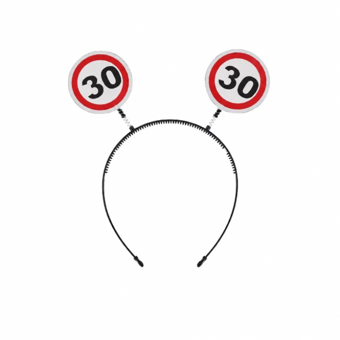 Diadeem verkeersbord 30 jaar