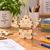 DIY Houten Bouwrobot Naturel Ruimte