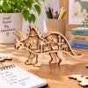 DIY Triceratops multi-layer painting