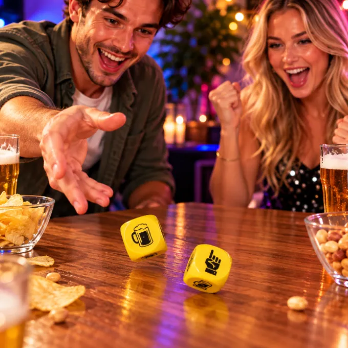 Dobbelspel bier 2 stuks