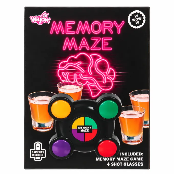 Drankspel Memory maze