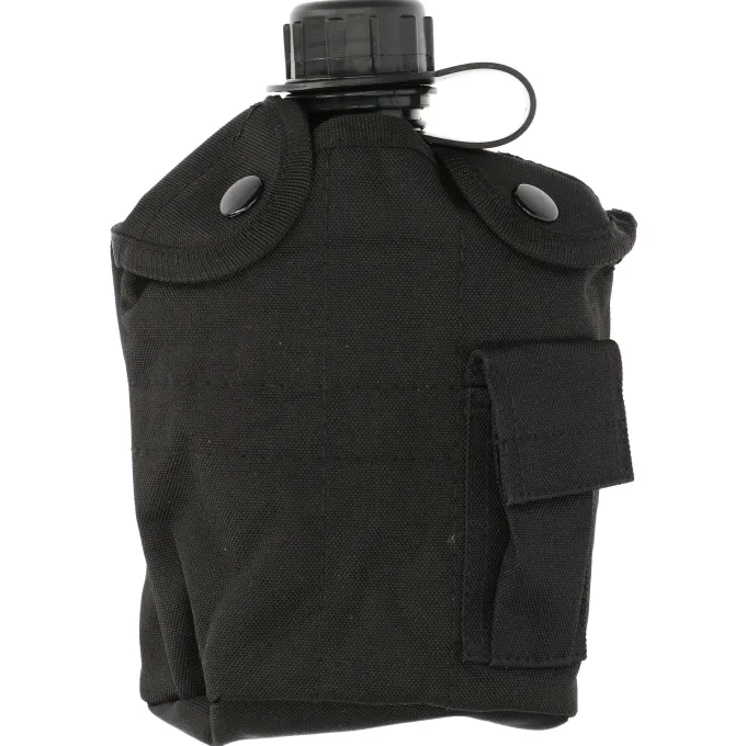 Drinkfles SWAT veldfles zwart