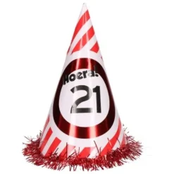 Feesthoed Hoera 21
