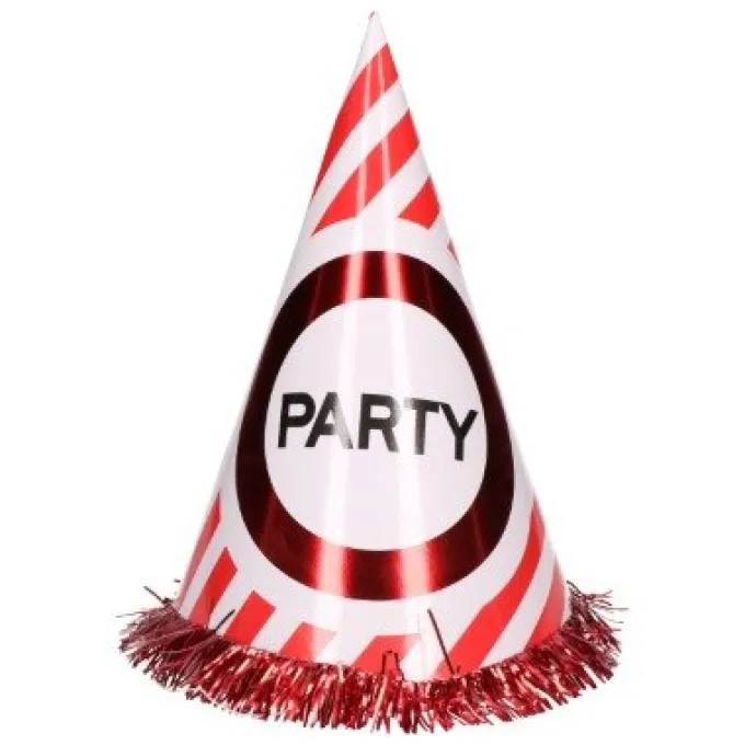 Feesthoed verkeersbord party