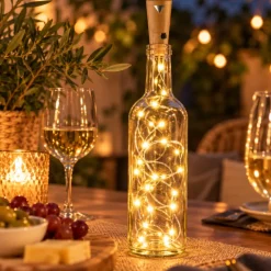 Flessenstop ledlicht wit