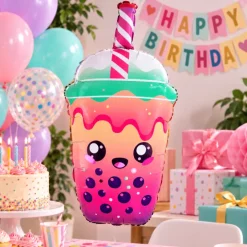 Folieballon Kawaii Bubble Tea