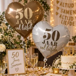 Folieballonnen 50 jaar Vol Liefde