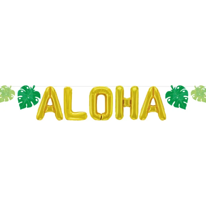 Folieballon slinger aloha - 2,5 m