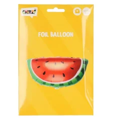 Folieballon watermeloen - 60 x 30 cm