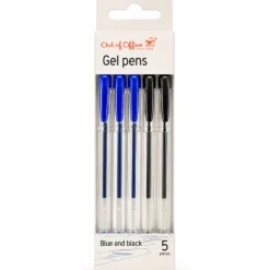 Gelpennen 5 stuks