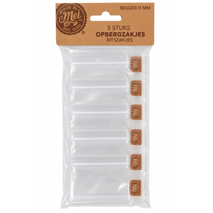 Glazen flesjes transparant 10ml 6 stuks