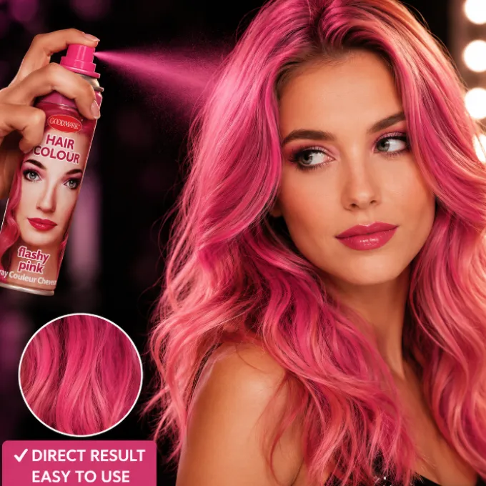 Haarspray roze 125ml